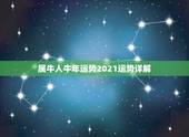 属牛人牛年运势2021运势详解，属牛人2021年全年运势详解