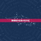 属相是小红花小红小红，十二生肖头顶尖尖很多小红花是那个