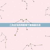 二月出生的鸡配哪个属相最合适，属鸡和什么属相最配