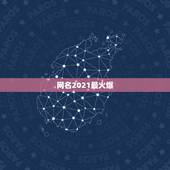 网名2021最火爆，网名2021最火爆女