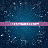 十二生肖今日运势查询算命先生，腾讯星座今日运势大全