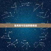 生肖龙今日运势查询运，十二生肖今日运势查询水墨