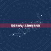 男摩羯座与女双鱼座婚配如何，摩羯座女生和双鱼座男生相配么？