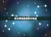男女婚姻属相配对查询，属相：果真能看出男女婚配吗