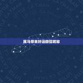 属马带来好运微信昵称，属马的最好的微信名字