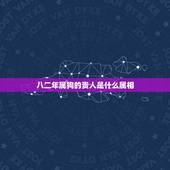 八二年属狗的贵人是什么属相，属狗的贵人和小人