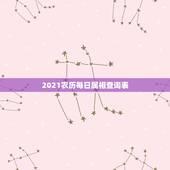 2021农历每日属相查询表，2021年日历除夕是哪天