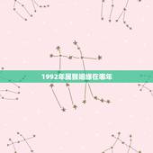 1992年属猴姻缘在哪年，1992年属猴家里放什么花会促进姻缘