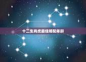 十二生肖虎最佳婚配年龄，十二属相在哪个年龄结婚最好