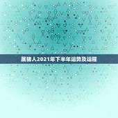 属猪人2021年下半年运势及运程，2021年属猪的全年运程