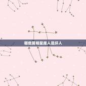 哪些属相星座人是坏人，那些 所谓的生肖，星座 看你一个人的命， 那些都