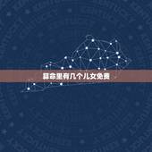 算命里有几个儿女免费，算命先生说我命里有两个儿子，真的假的