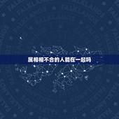 属相相不合的人能在一起吗，属相不合就不能在一起吗