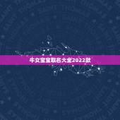 牛女宝宝取名大全2022款