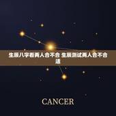 生辰八字看两人合不合 生辰测试两人合不合适