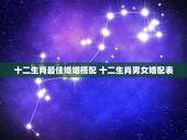 十二生肖最佳婚姻搭配 十二生肖男女婚配表