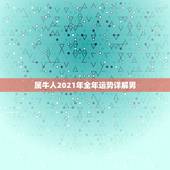 属牛人2021年全年运势详解男，属牛人2021年全年运势