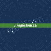 女马和男蛇是天作之合，蛇女比马男大一岁