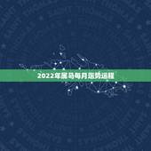 2022年属马每月运势运程，2022年属马人的全年运势