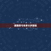 属猴的今年多大岁数啦，属鸡和属鼠的人能不能结婚