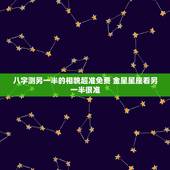 八字测另一半的相貌超准免费 金星星座看另一半很准