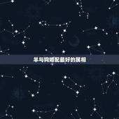 羊与狗婚配最好的属相，属狗的女性跟什么属相婚配最好？