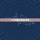 1978年属马的每月运势，1978年生属马人2o14年每月运程