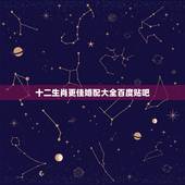 十二生肖更佳婚配大全百度贴吧，男女婚姻属相配对表