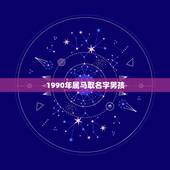 1990年属马取名字男孩，属马男孩最吉利的小名