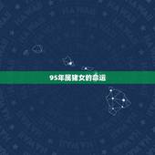 95年属猪女的命运，1995年属猪女的命运