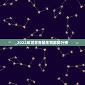 2022年世界各国生育率排行榜，韩国生育率全球最低，什么原因造成的？