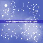 73年牛男和74年虎女婚配与子女好吗，74年属虎和73年属牛相配吗