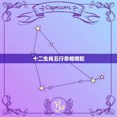 十二生肖五行命相婚配，五行命相属相婚配