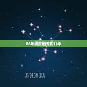 86年属虎最难的几年，86年属虎多少岁走大运
