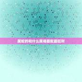 属蛇的和什么属相最配最旺财，属蛇的和什么属相合作最好