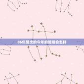 86年属虎的今年的婚姻会怎样，86年属虎的女，今年的婚姻