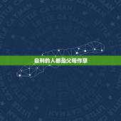 自刑的人都是父母作孽，辰辰自刑必大富