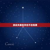 测试夫妻名字合不合免费，测两人有没有夫妻缘分，测夫妻八字合不合
