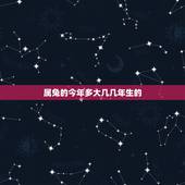 属兔的今年多大几几年生的，属鼠的今年多大几几年出生