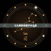 七九年的羊属于什么命，属羊的2022 年有丧事