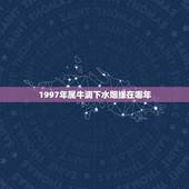 1997年属牛涧下水姻缘在哪年，1995年属猪的是啥命