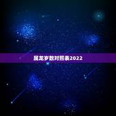 属龙岁数对照表2022，2023年生肖龙的全年运势