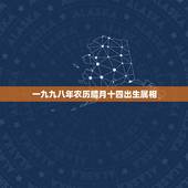一九九八年农历腊月十四出生属相，1980年农历腊月14日出生的人是属什