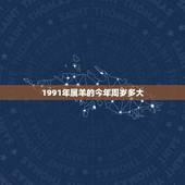 1991年属羊的今年周岁多大，91年出生今年周岁多大
