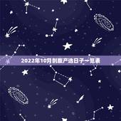 2022年10月剖腹产选日子一览表，2016年10月6日午时剖腹产时辰