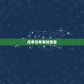 戊申日甲寅时贵命，戊申日是什么意思