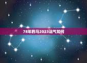 78年的马2023运气如何，78年农历十二月二十日的女马2023事业财
