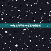 91年三月羊和93年五月鸡婚配，1993年属鸡的与1991年属羊的配吗