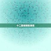 十二属相婚配表歌，属猴的和什么属相最相配 12属相婚配表