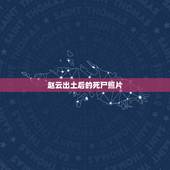 赵云出土后的死尸照片，苏轼墓在哪章惇为什么和苏轼绝交赵云墓出土后的照片
